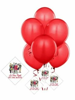 Ballons X 6 Le Père Noël Est Une Ordure