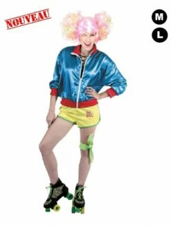 Déguisement De Femme Roller Années 80
