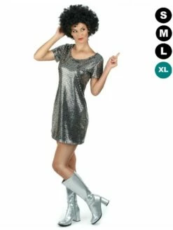 Déguisement Disco Argent