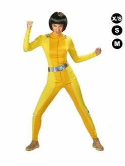 Déguisement Espionne Jaune