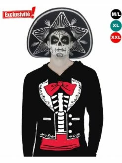 Déguisement Halloween Dia De La Muertos