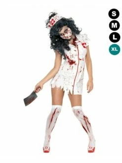 Déguisement Halloween Infirmière Zombie