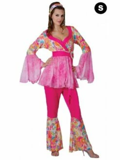 Déguisement Hippie Rose