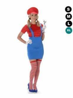 Déguisement Mario Bross Femme