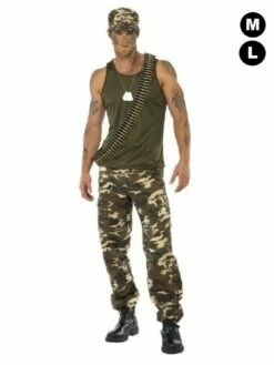 Déguisement Militaire Homme - Section GI