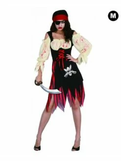 Déguisement Pirate Zombie Femme