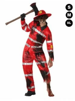 Déguisement Pompier Zombie