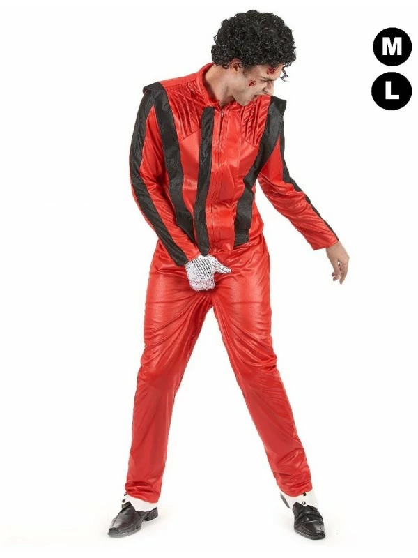 Déguisement Thriller Mickael Jackson 1 Déguisement Thriller Mickael Jackson