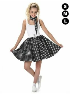 Jupe Années 60 Noire