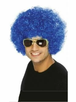 Perruque Chicco Bleue