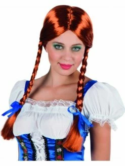 Perruque De Tyrolienne Rousse