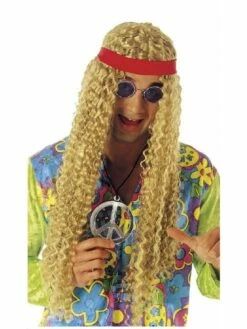 Perruque Peace And Love Blonde