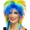 Perruque Punk Femme Fluo