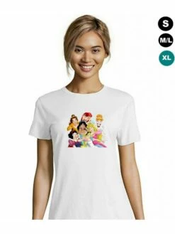 Tee Shirt Princesse Disney Grimaces